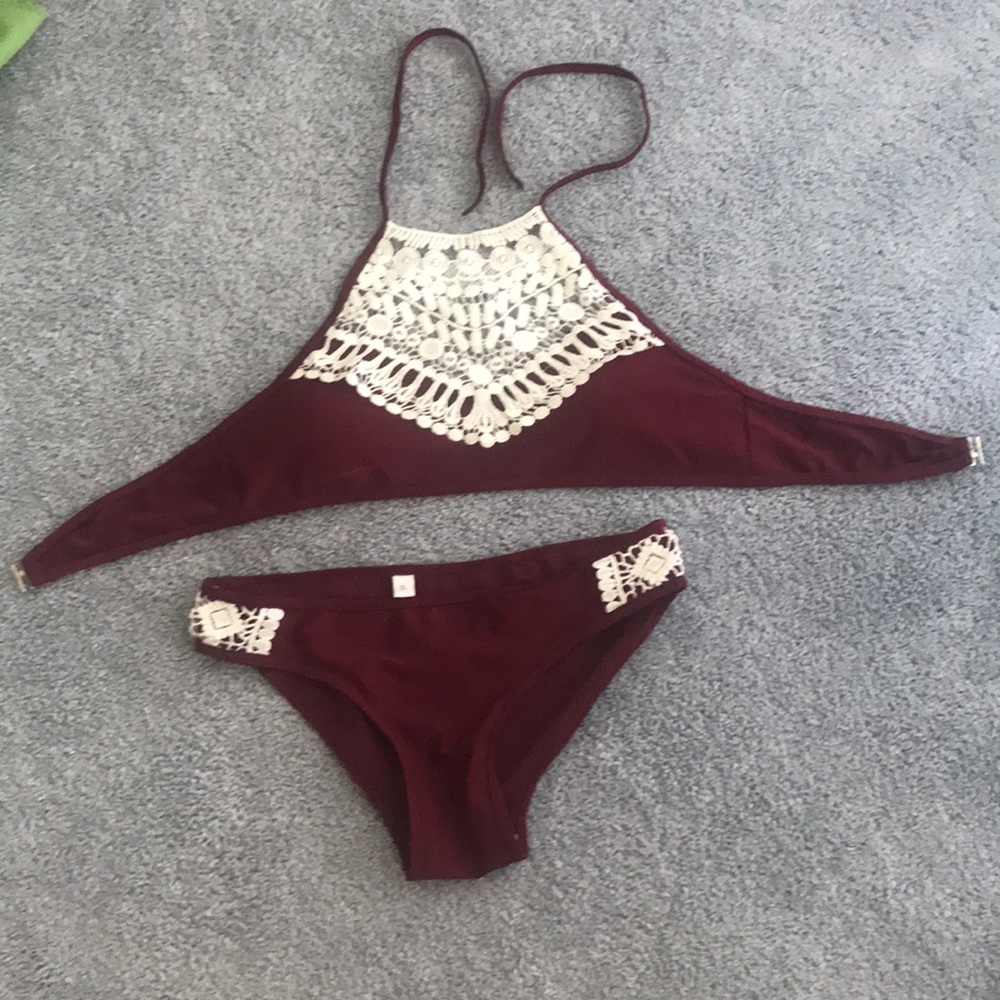 halter bathing suit